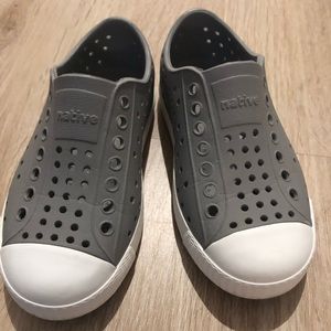 Brand New Gray Native shoes